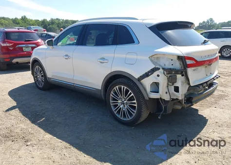 2016 Lincoln Mkx Reserve из США, поврежденный, VIN 2LMPJ6LR1GBL33101